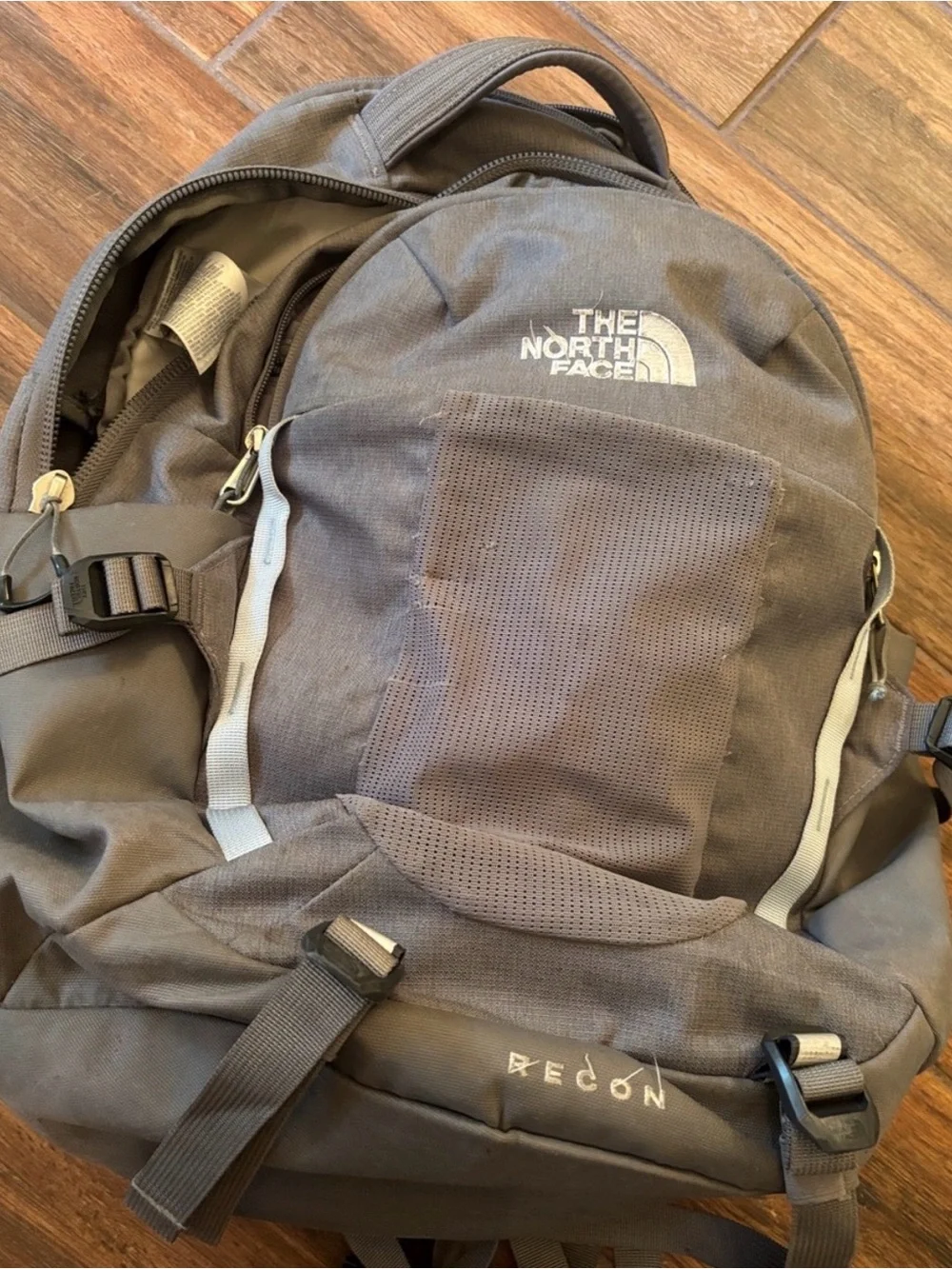 The North Face Grey & Light Boue Recon Backpack